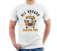 All+Every All Aboard The Skegness Banter Bus Men's T-Shirt White