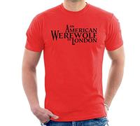 All+Every an American Werewolf in London Logo Men's T-Shirt