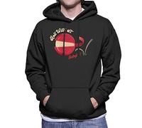 All+Every Babybel Roll With It Men's Hooded Sweatshirt Black
