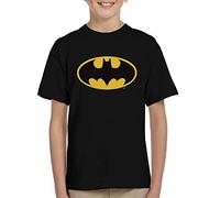 All+Every Batman Bat Symbol 1966 Logo Kid's T-Shirt Black