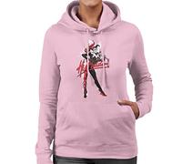 All+Every Batman Harley Quinn Hi Puddin Women's Hooded Sweatshirt Light Pink