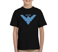 All+Every Batman Nightwing Logo Kid's T-Shirt Black