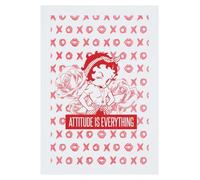 All+Every Betty Boop Attitude Is Everything XOXO A3 Print