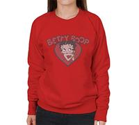 All+Every Betty Boop Love Red Dress Women's Sweatshirt