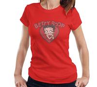 All+Every Betty Boop Love Red Dress Women's T-Shirt