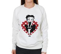All+Every Betty Boop Parody Women's Sweatshirt White