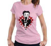 All+Every Betty Boop Parody Women's T-Shirt Light Pink