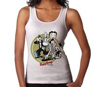 All+Every Betty Boop Vintage Circus Crew Women's Vest