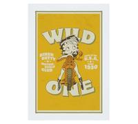 All+Every Betty Boop Wild One Biker A3 Print