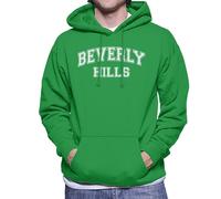 All+Every Beverly Hills Varsity College Men's Hooded Sweatshirt Kelly Green