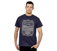All+Every Bon Jovi Livin On A Prayer Live 83 Men's T-Shirt