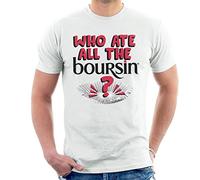 All+Every Boursin Who Ate All The Boursin Men's T-Shirt White