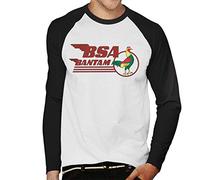 All+Every BSA Bantam Men's Baseball Long Sleeved T-Shirt White/Black