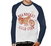 All+Every BSA Rocket 650 Clubmans Gold Star Men's Baseball Long Sleeved T-Shirt