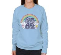 All+Every Care Bears 82 Rainbow Funshine Bear and Share Bear Women's Sweatshirt