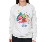 All+Every Care Bears Christmas Carol Women's Sweatshirt White