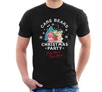 All+Every Care Bears Christmas Party Care Like A Care Bear Men's T-Shirt Black