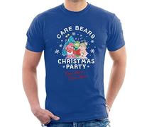All+Every Care Bears Christmas Party Care Like A Care Bear Men's T-Shirt Royal Blue