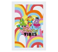 All+Every Care Bears Dance Positive Vibes A3 Print