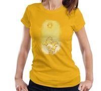 All+Every Care Bears Funshine Bear Dancing in The Sun Women's T-Shirt Gold