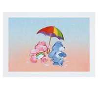 All+Every Care Bears Grumpy & Cheer In The Rain Landscape A3 Print
