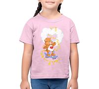 All+Every Care Bears Tenderheart Bear Stars Kid's T-Shirt Light Pink