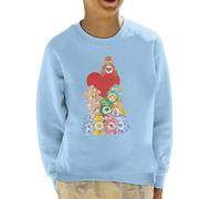 All+Every Care Bears The Original 10 Kid's Sweatshirt Sky Blue