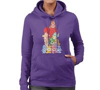 All+Every Care Bears The Original 10 Women's Hooded Sweatshirt Purple