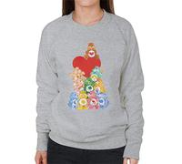 All+Every Care Bears The Original 10 Women's Sweatshirt Heather Grey