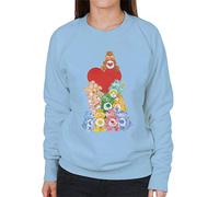 All+Every Care Bears The Original 10 Women's Sweatshirt Sky Blue