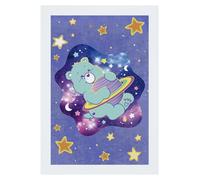 All+Every Care Bears Wish Bear In Space Planetary Hug A3 Print