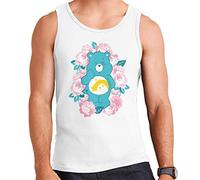 All+Every Care Bears Wish Bear Pink Flowers Men's Vest