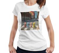 All+Every Care Bears Zebra Crossing Women's T-Shirt White