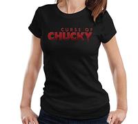All+Every Chucky Curse of Chucky Logo Women's T-Shirt Black