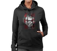 All+Every Chucky Doll Wanna Play Women's Hooded Sweatshirt Black