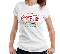 All+Every Coca Cola Destination Tokyo Women's T-Shirt White