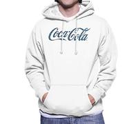 All+Every Coca Cola Hawaiian Logo Men's Hooded Sweatshirt White