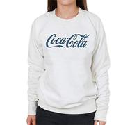 All+Every Coca Cola Hawaiian Logo Women's Sweatshirt White
