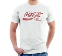 All+Every Coca Cola The Real Thing Men's T-Shirt White