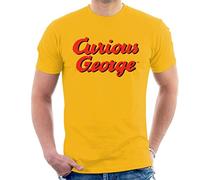 All+Every Curious George Red Logo Men's T-Shirt