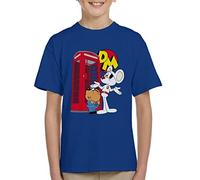 All+Every Danger Mouse Red Telephone Box Kid's T-Shirt