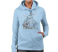 All+Every Disney Cinderella Roses And Feathers Sketch Women's Hooded Sweatshirt