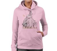 All+Every Disney Cinderella Roses And Feathers Sketch Women's Hooded Sweatshirt