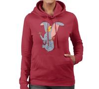 All+Every Disney Dumbo And Timothy Q Mouse Scene Women's Hooded Sweatshirt