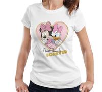 All+Every Disney Minnie Mouse and Daisy Duck Best Friends Forever Women's T-Shirt White