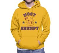 All+Every Disney Most Grumpy Donald Duck Men's Hooded Sweatshirt Gold