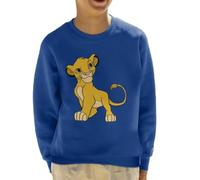 All+Every Disney Smiling Simba The Lion King Kid's Sweatshirt Royal Blue