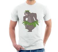 All+Every Disney The Jungle Book Baloo Leaf Dance Men's T-Shirt White