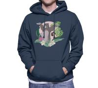 All+Every Disney The Jungle Book Mowgli And Baloo Men's Hooded Sweatshirt Navy Blue