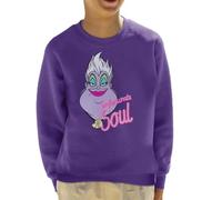 All+Every Disney Ursula The Little Mermaid Unfortunate Soul Kid's Sweatshirt